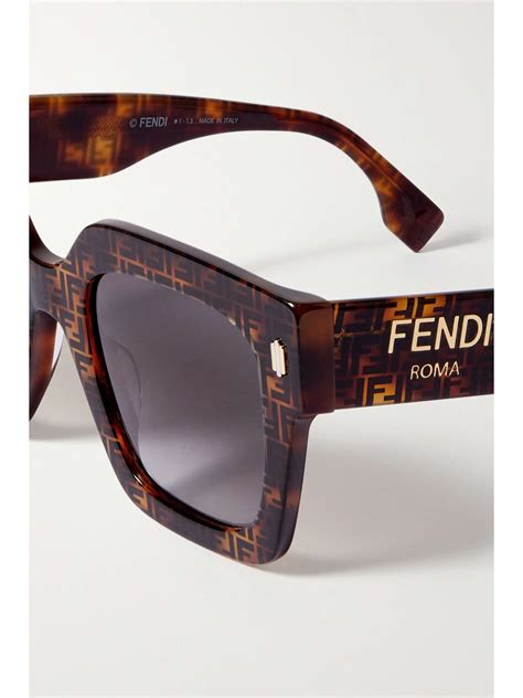 fendi square frame sunglasses|fendi sunglasses catalogue.